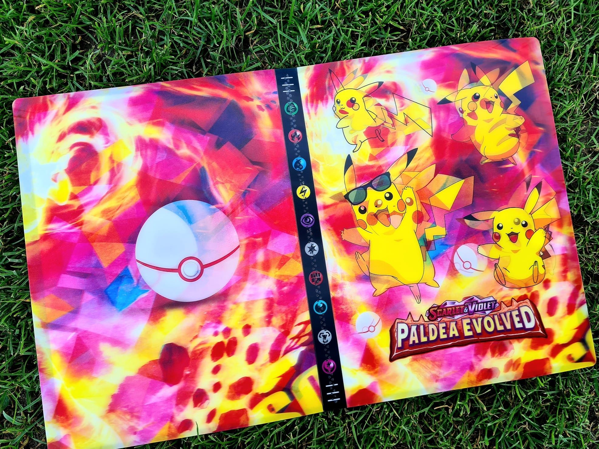 Nowy super album na karty Pokemon 3D A4- zabawki