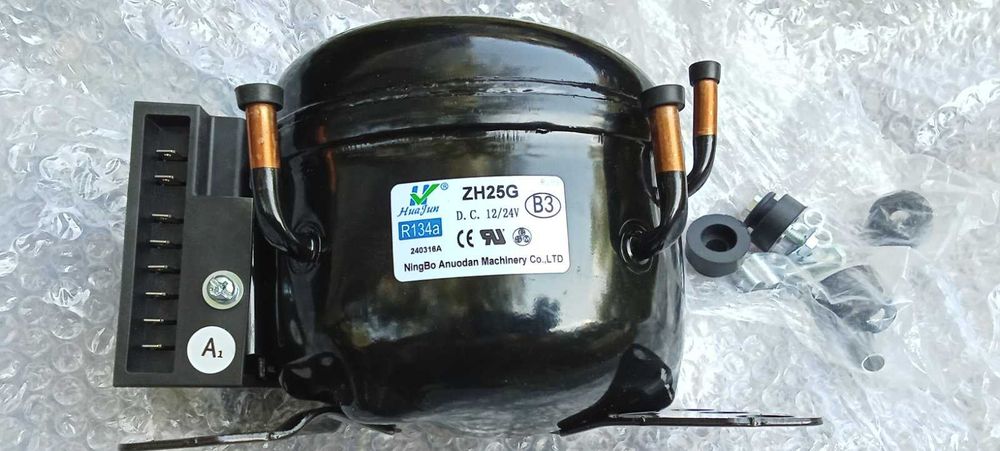 компрессор под фреон в холодильник 12v 24v