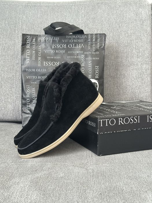 Напівчеревики замшеві зимові