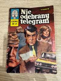 Komiks Kapitan Żbik - Nie odebrany telegram wyd.I (stan db)