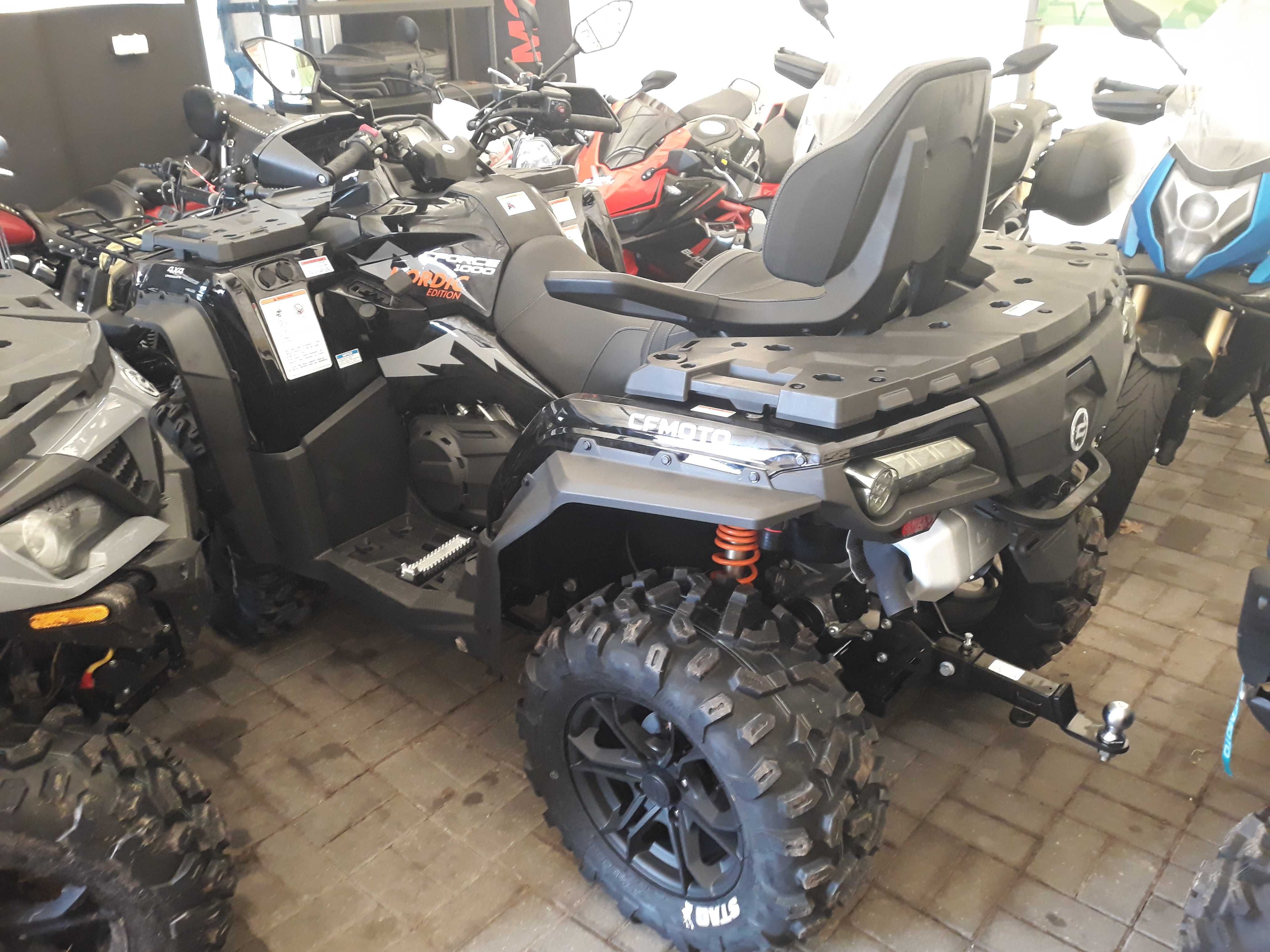 Quad ATV CF Moto 1000 EPS '23 PROMOCJA Super Cena gratis kufer manetki