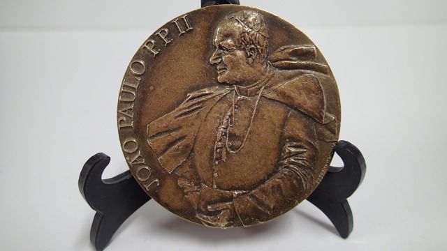 Medalha em Bronze João Paulo PP II
