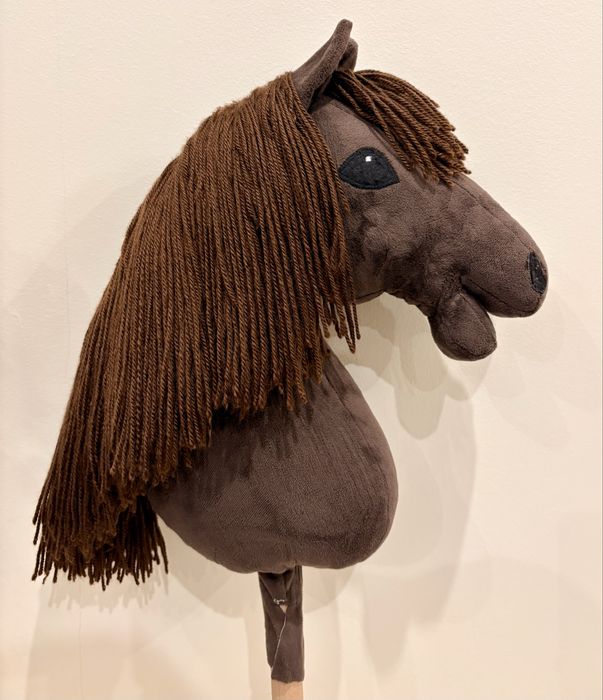 Hobby horse brązowy rozmiar A4 z akcesoriami