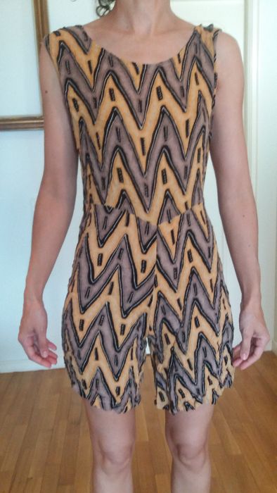 Macacão Retro Vintage 80's