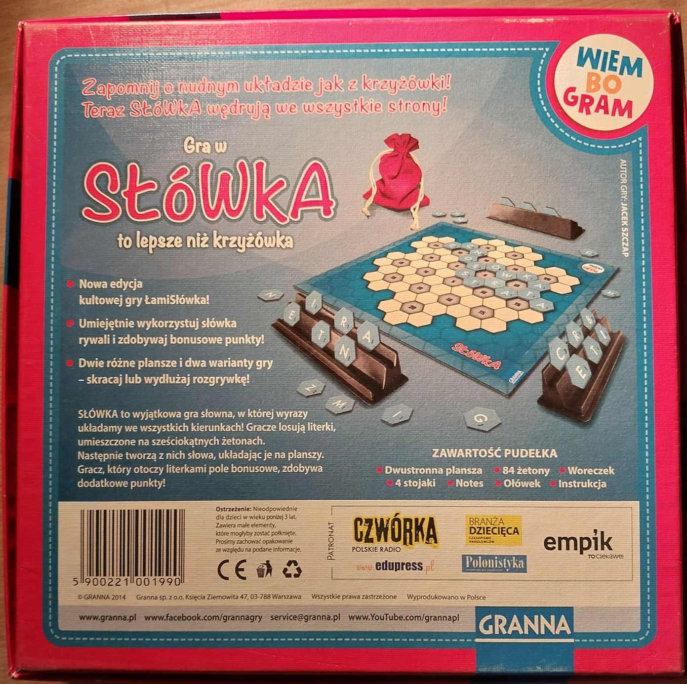 Gra planszowa "Słówka"