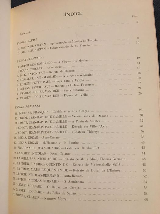 Pinturas do Museu Gulbenkian / Museu de São Roque