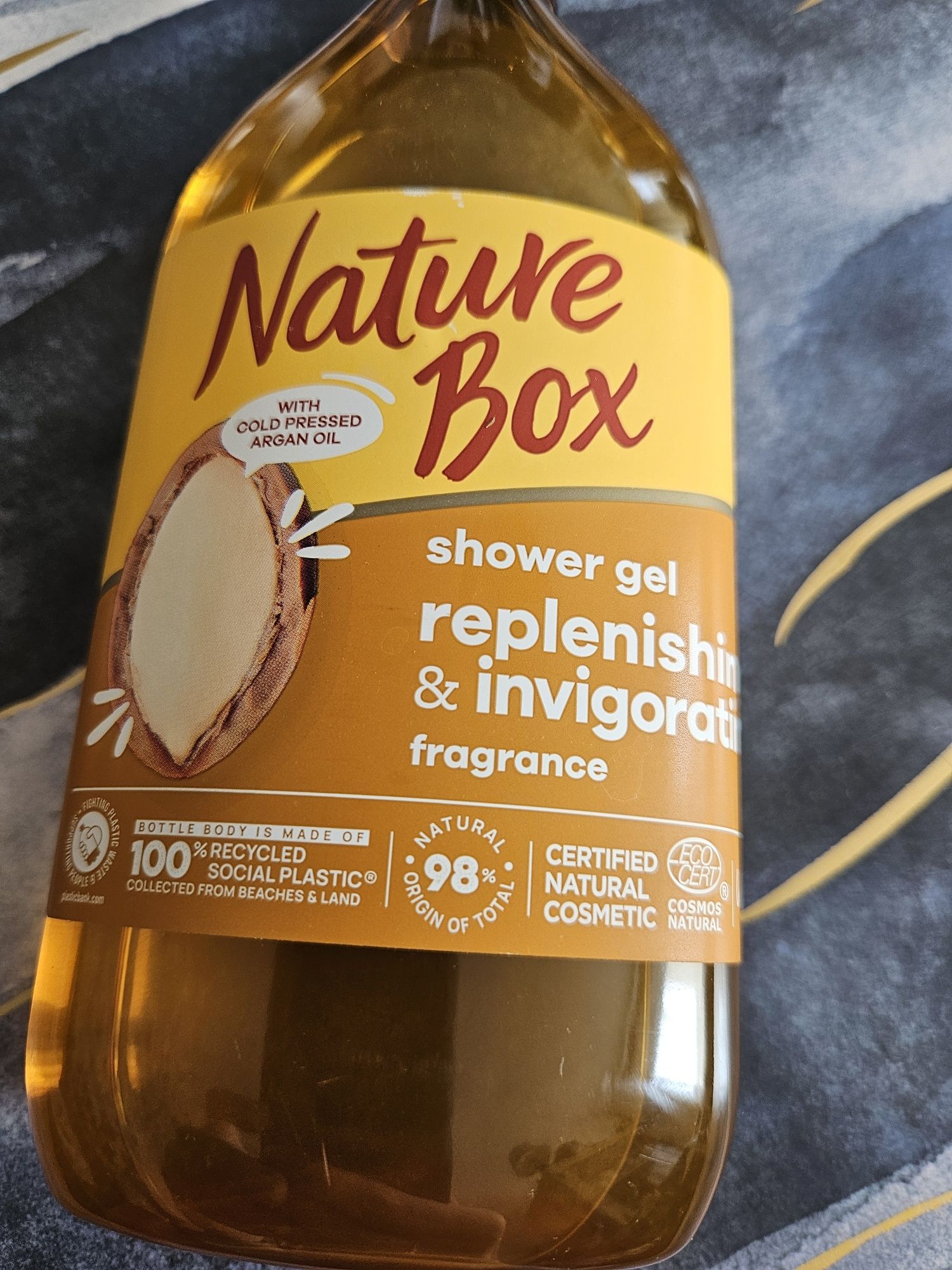 Nature Box żel pod prysznic olejek arganowy 385 ml