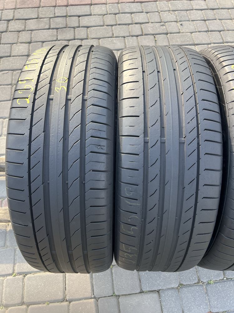Opony 4szt Lato Niemcy 235/55/19 19r CONTINENTAL