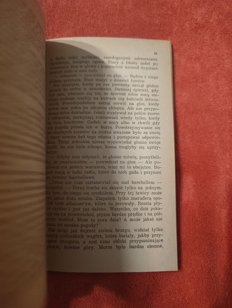 Stary człowiek i morze