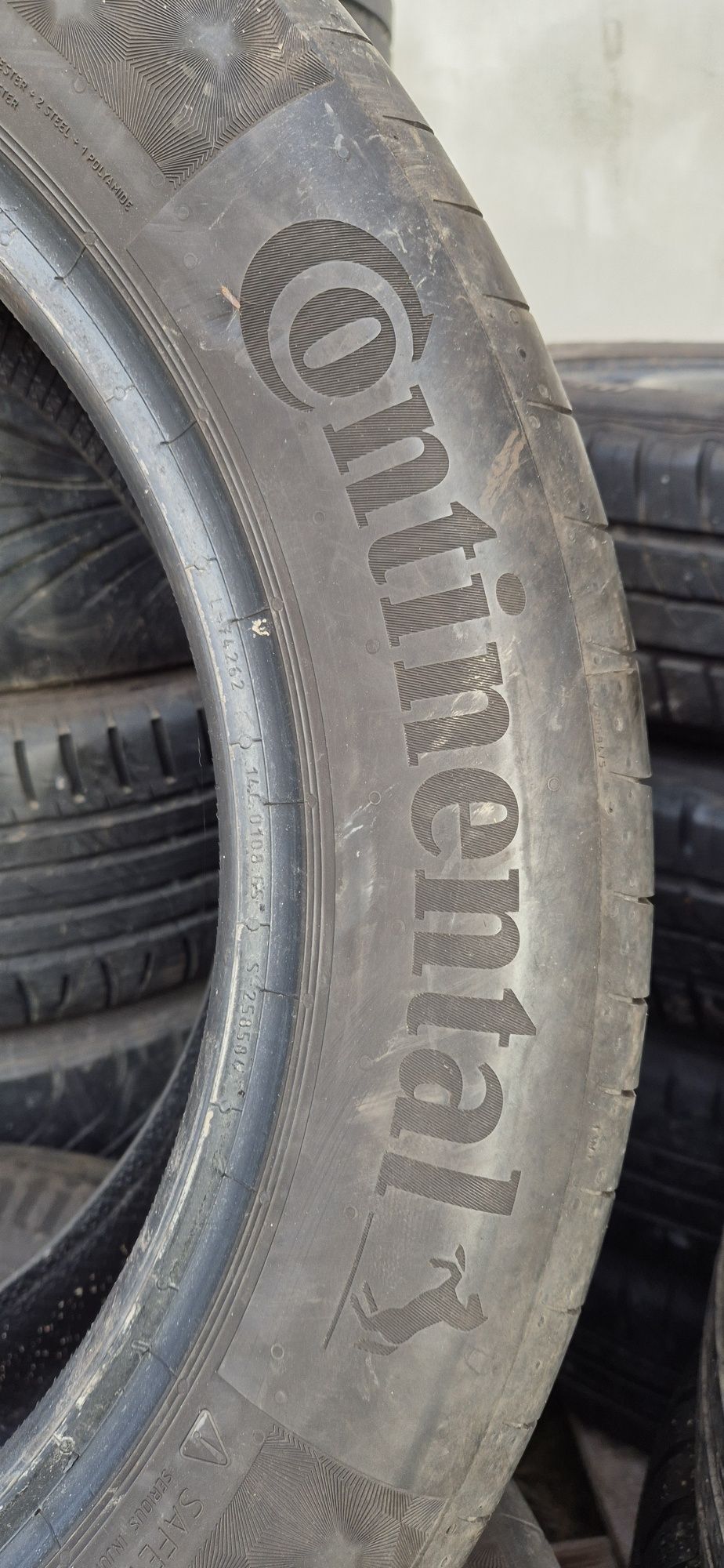 Opony letnie 2 sztuki Continental PremiumContact 6 2021r. 215/55 R17