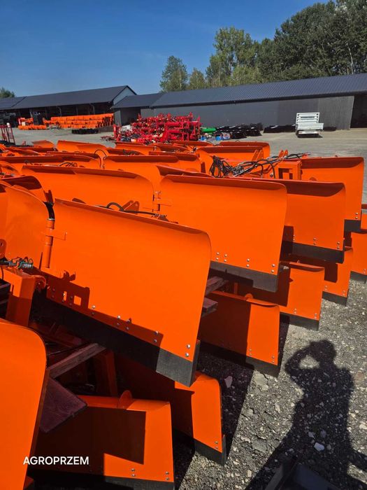 Wzmacniany pług do śniegu strzałka seria ciężka metal technik