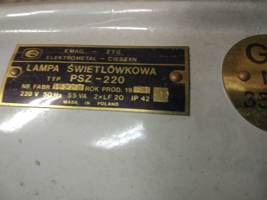 Lampa świetlówkowa PSZ - 220