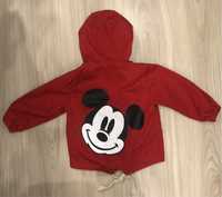 Kurtka Myszka Miki czerwona 86-92 Mickey Mouse