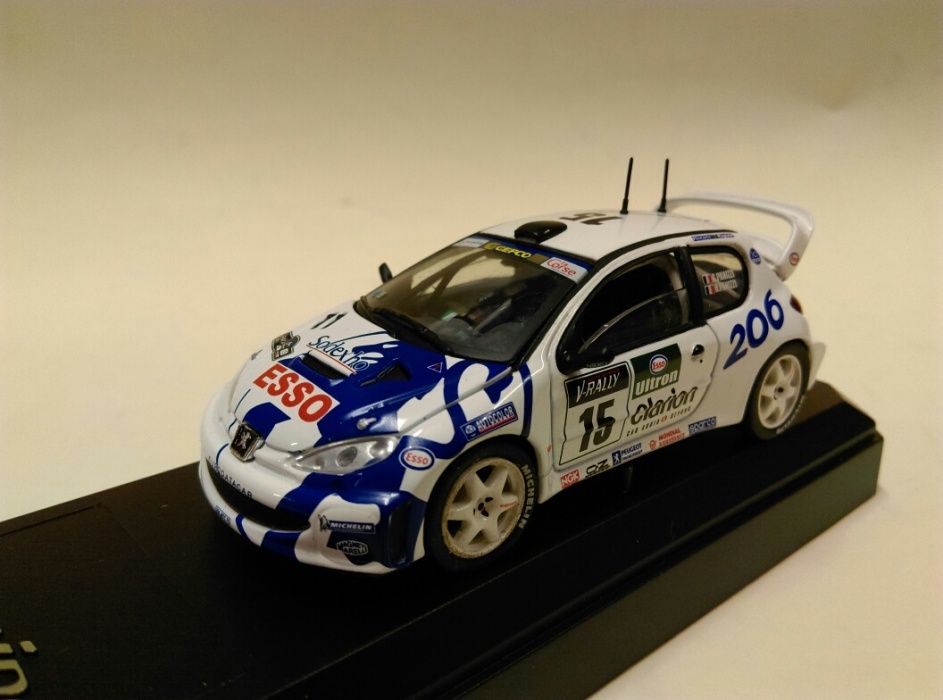 Peugeot 206 panizzi wrc 1:43 solido