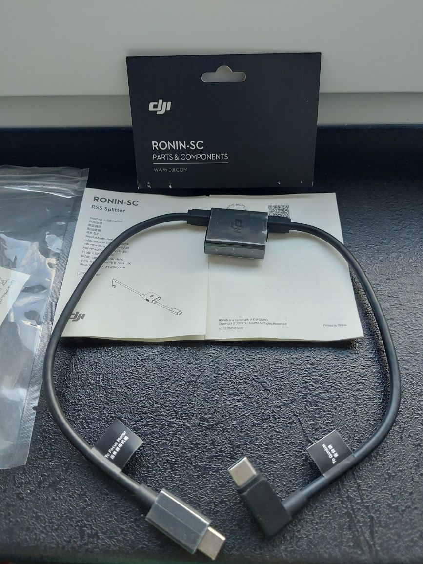 Kabel RSS Splitter DJI Ronin-SC rozdzielacz do aparatu usb-c