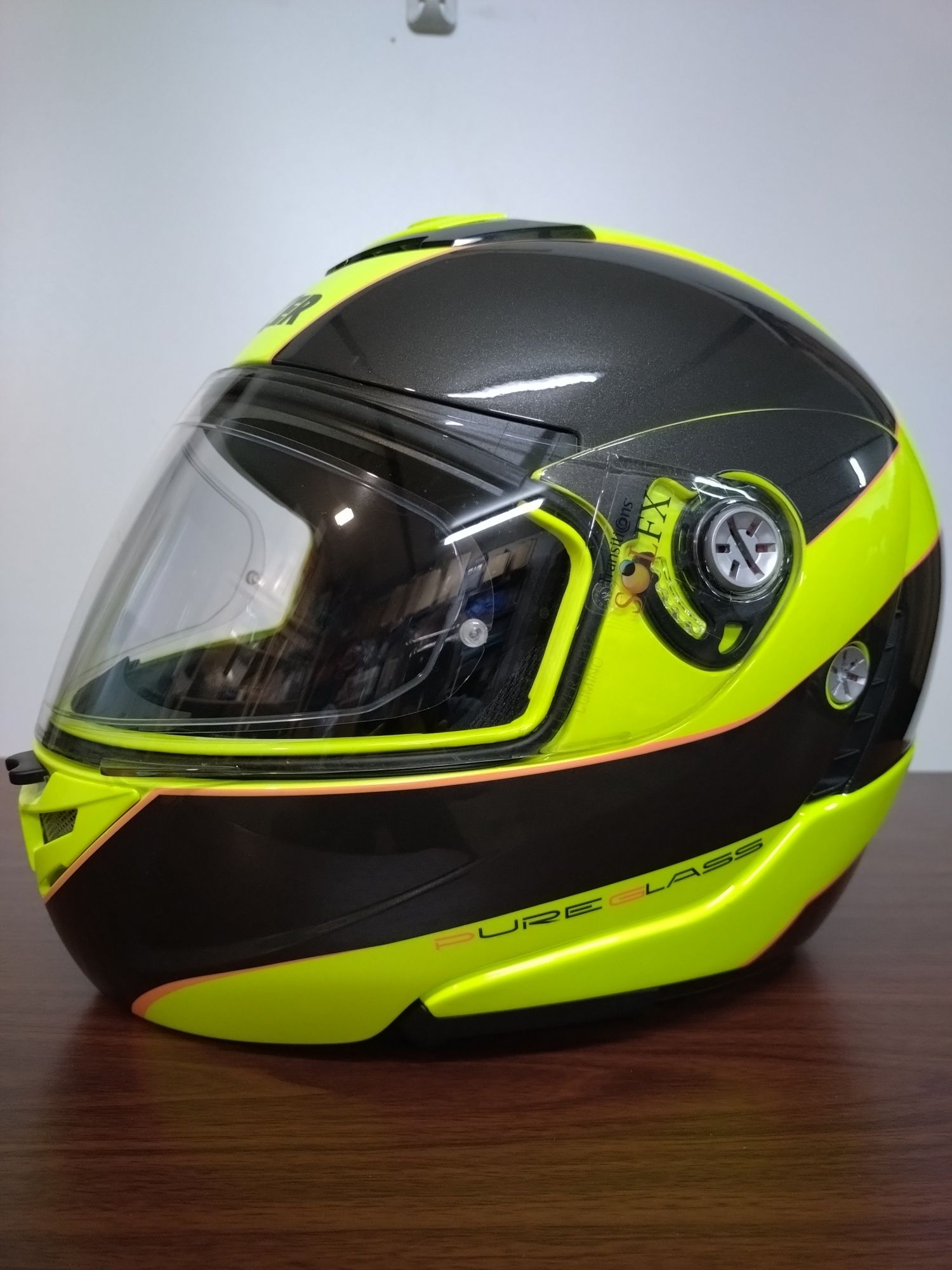 Kask motocyklowy Lazer Monaco r.M fotochrom, pinlock