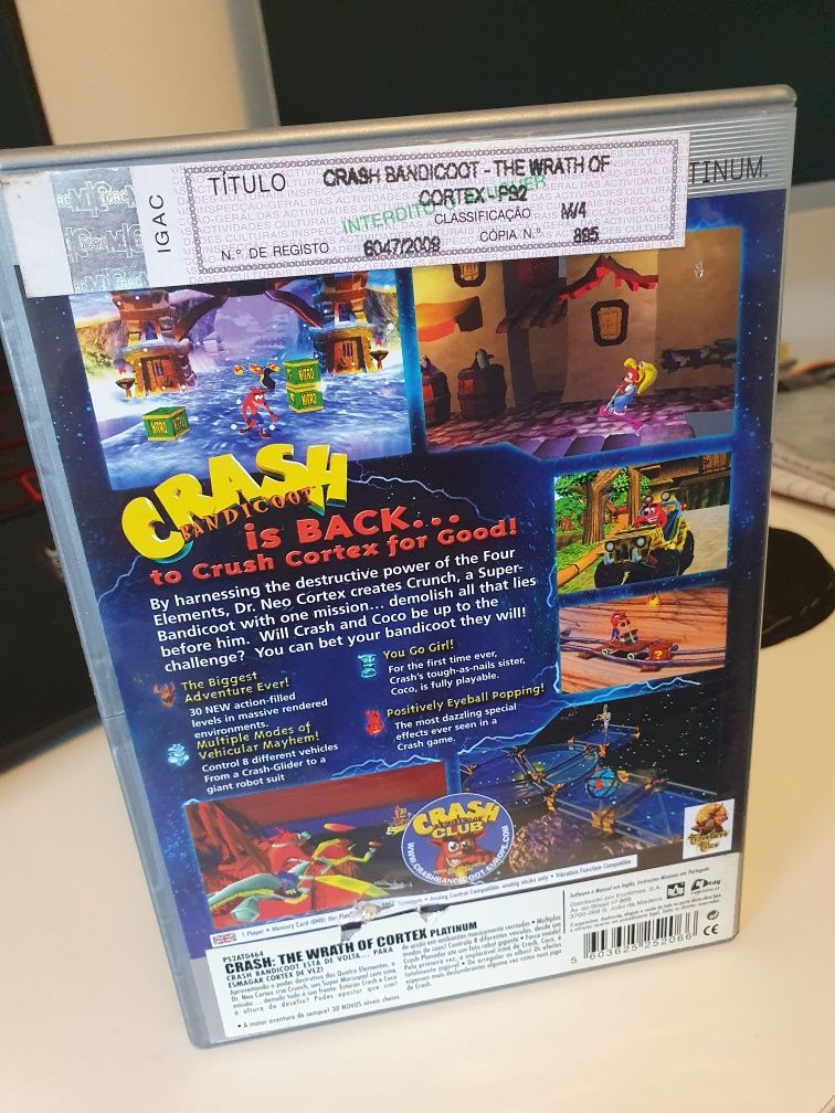 Crash Bandicoot The Wrath of Cortex PS2
