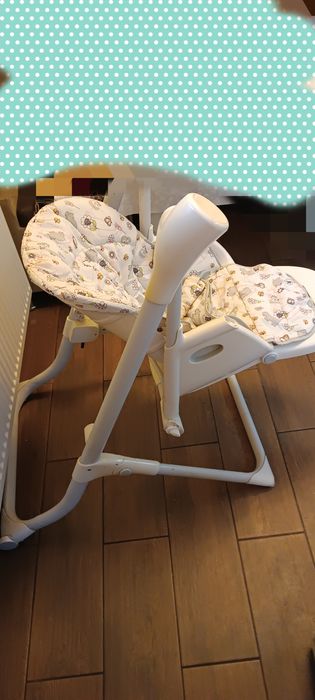 Столик для годування 2в1 качеля гойдалка