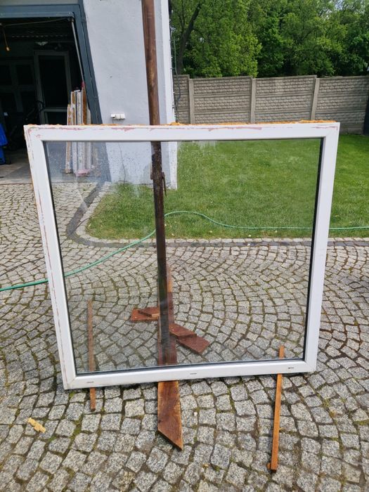 Okno witryna 144x138_177x143_125x140_90x143 fix pcv z demontażu duży w