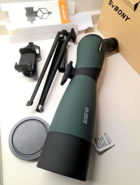 Telescópio Svbony 25-75 x 70 mm Zoom
