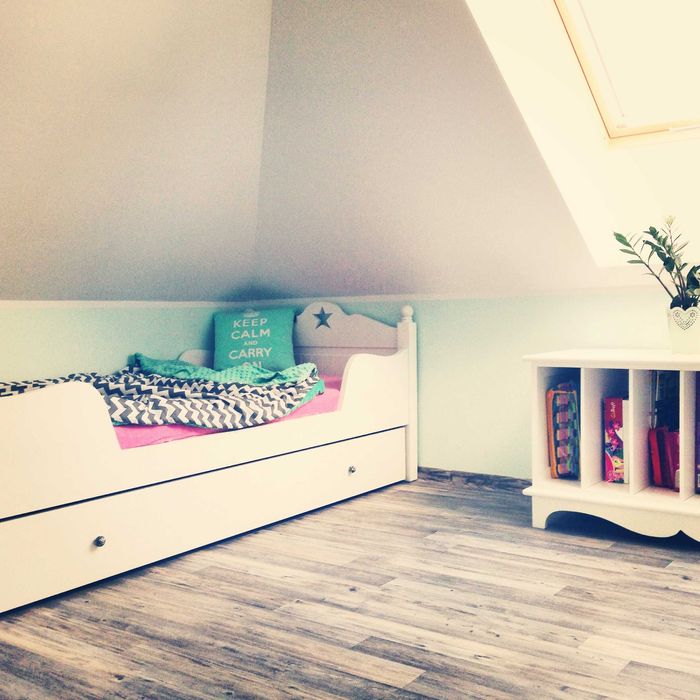 Gałki ceramiczne szare białe groszki kropki grey dot 40cm