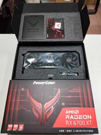 Холодна! Radeon PowerColor RX 6700 XT 12Gb Red Devil Гарантія!