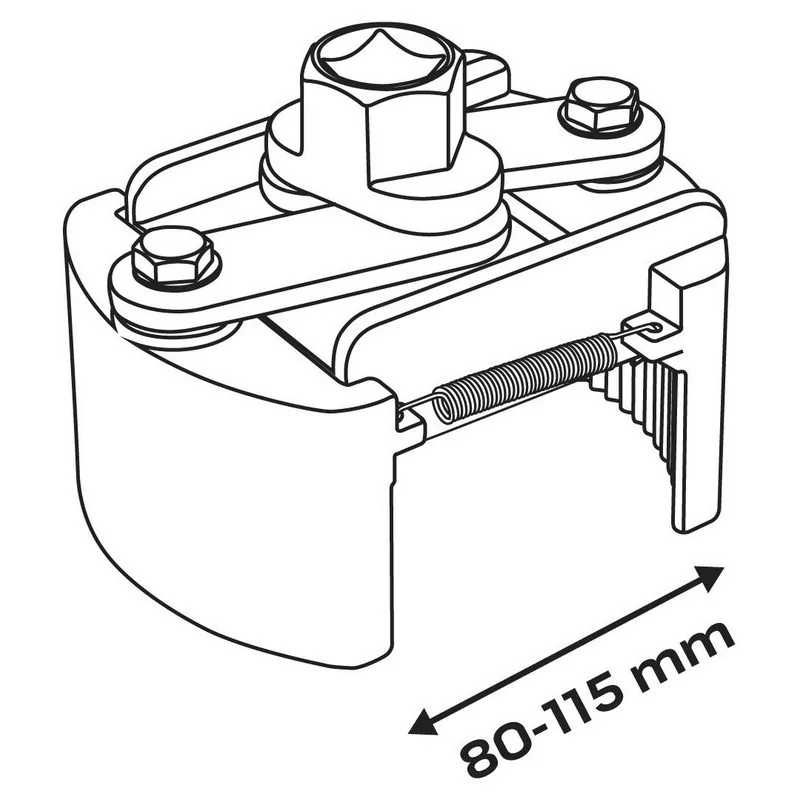 NEO Automatyczny Klucz do filtra oleju 80-115 mm Szybka Wysyłka SKLEP