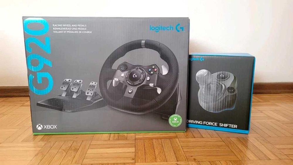 Kierownica Logitech G920 + Shifter