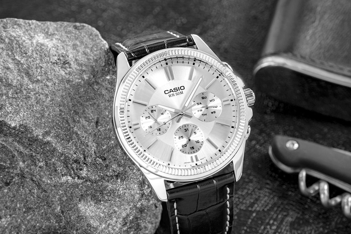 zegarek męski casio mtp-1375l-7avdf + box