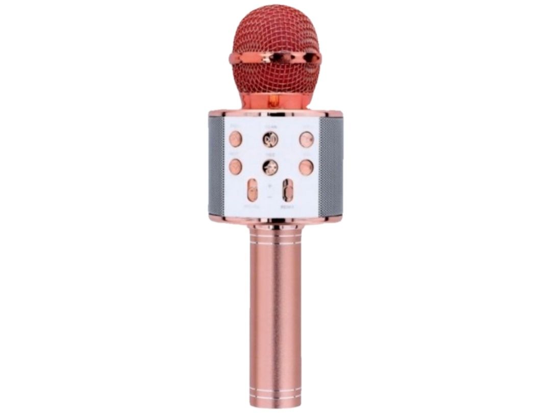 Zabawka karaoke mikrofon głośnik bluetooth efekty