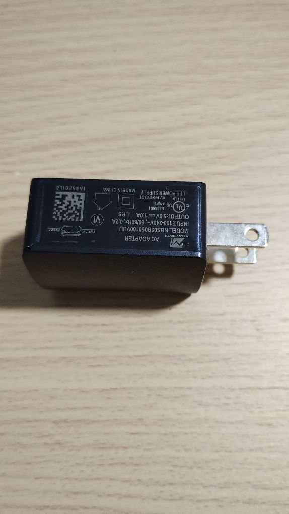 euro  wtyczka przekladka Ładowarka ścienna TCL (5V/1A) z pojedynczym