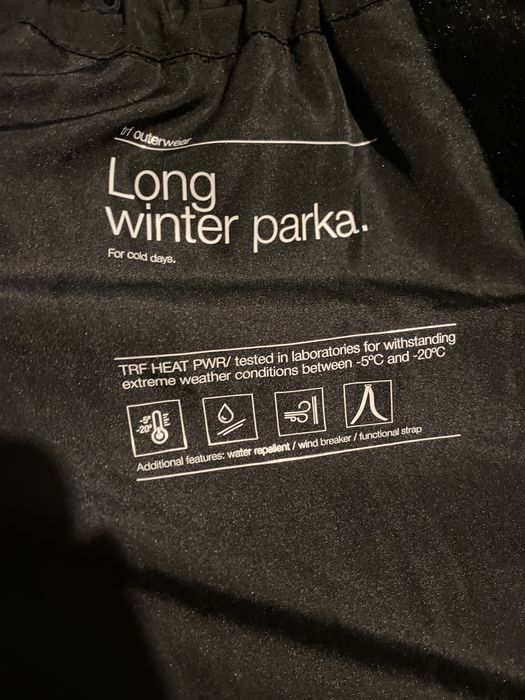 Парка ZARA зимова