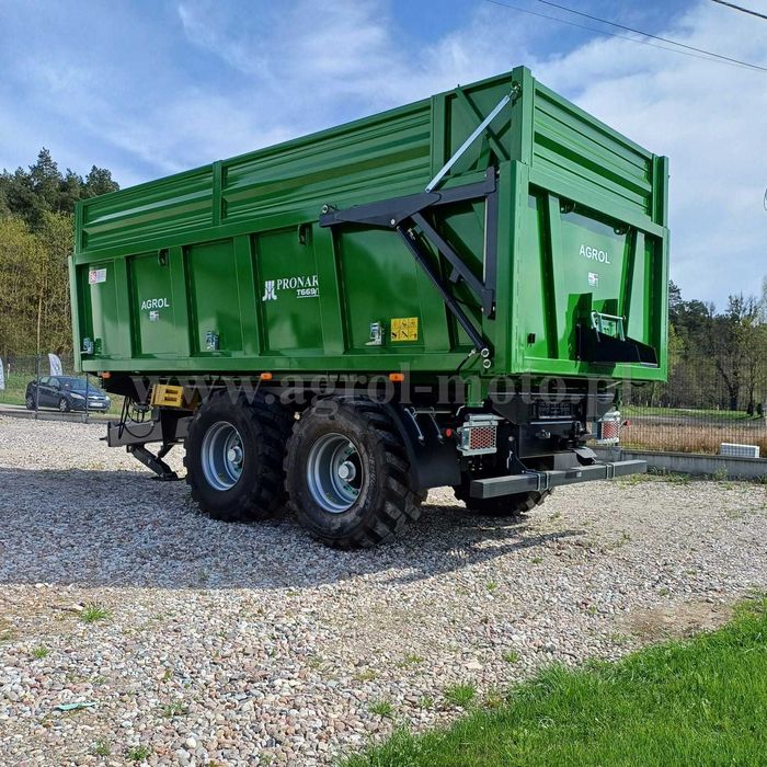 Przyczepa skorupowa PRONAR T669 14,3 t / 22,7 m³ T700 Wielton 2024r!