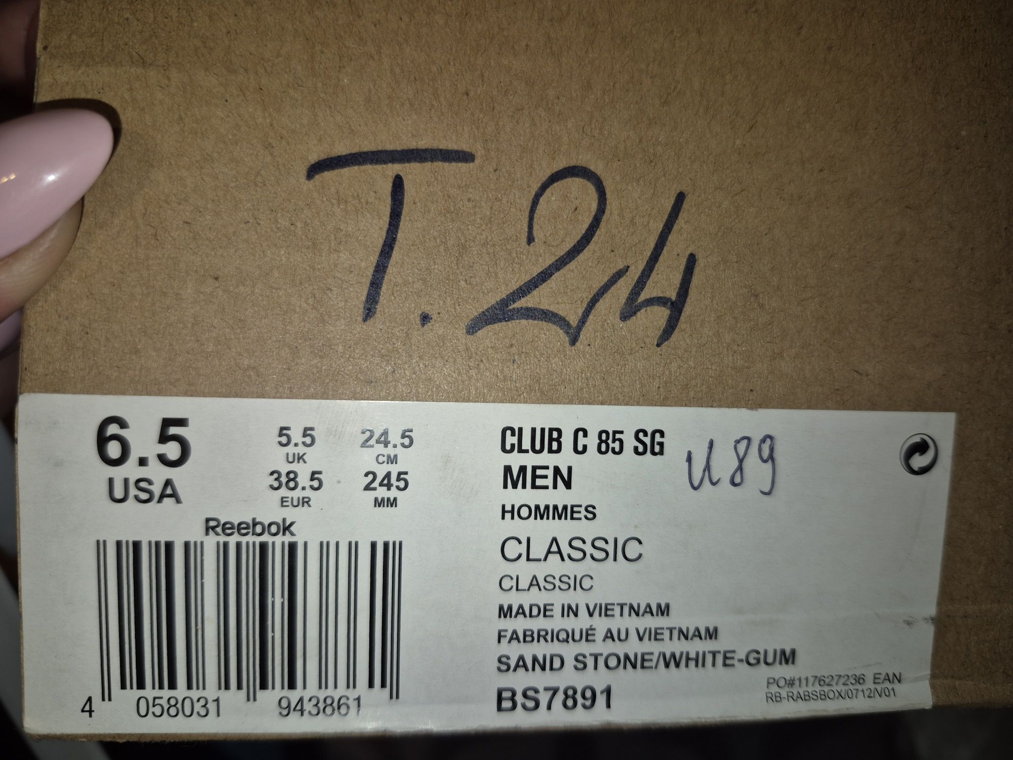 Buty damskie reebok  rozm 40