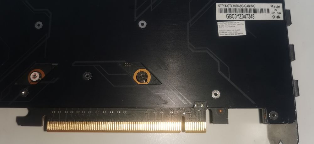 Видеокарта Asus  ROG STRIX 1070 8Gb