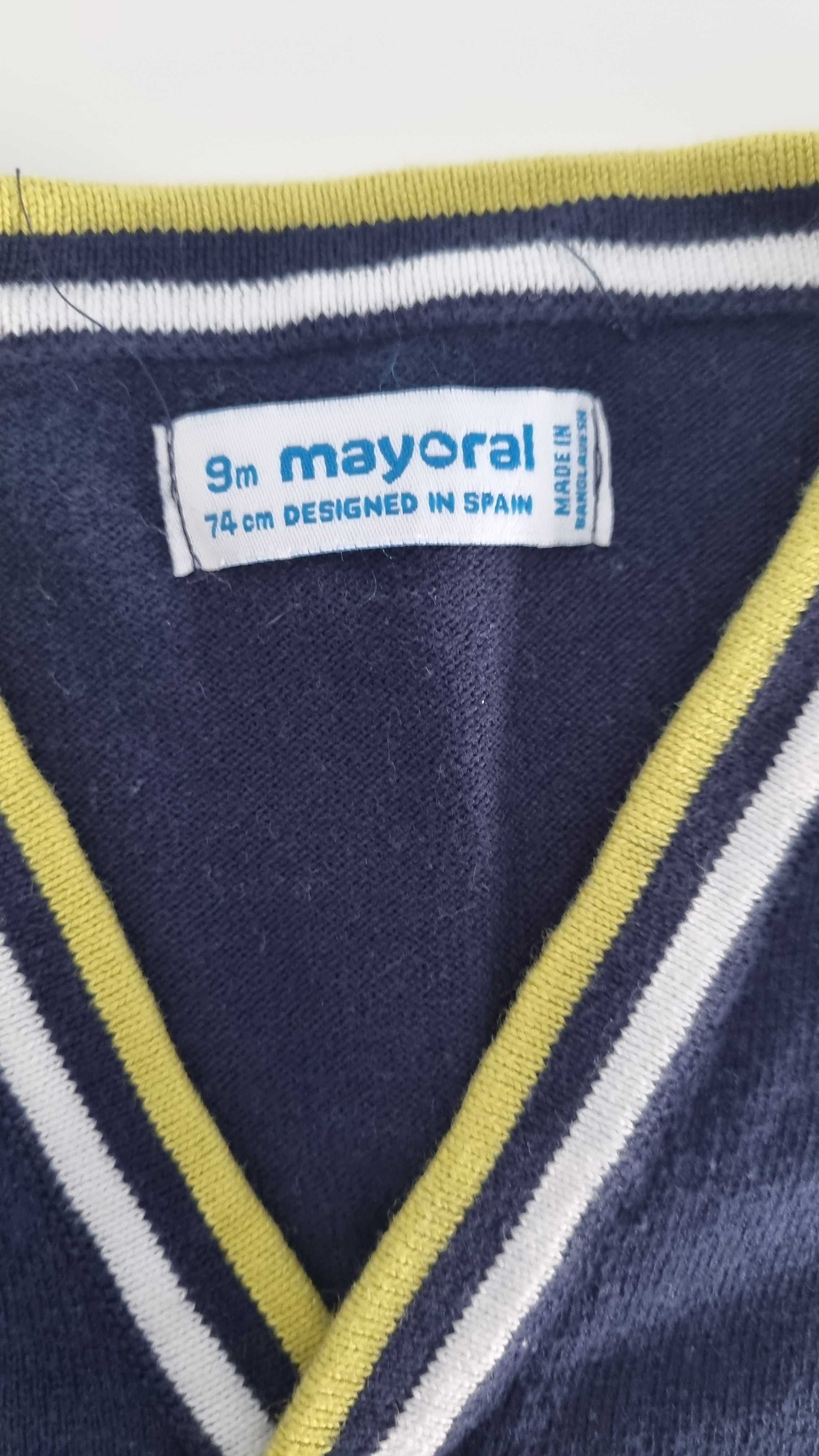 Mayoral sweterek chłopięcy r.74