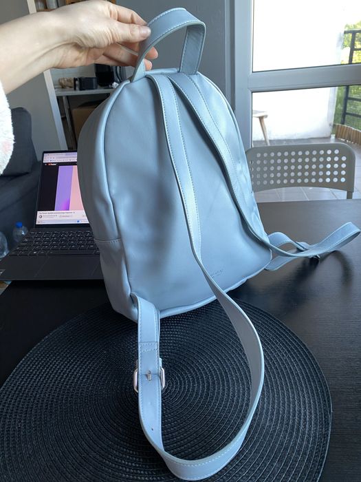 Mały plecak Pull & Bear pastel błękit