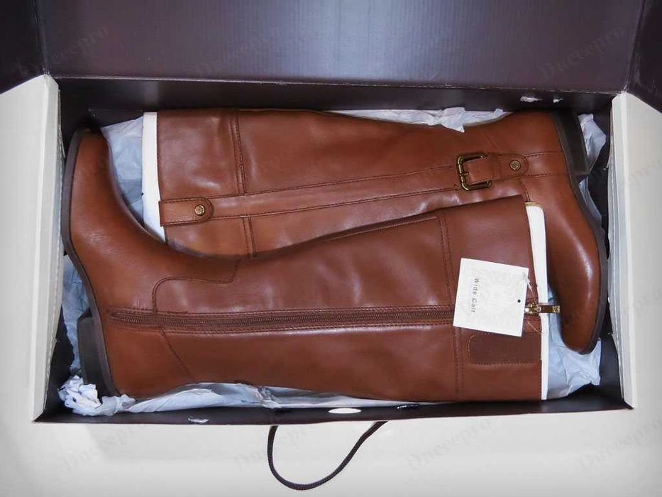 Жіночі шкіряні чоботи Anne Klein нові оригінал