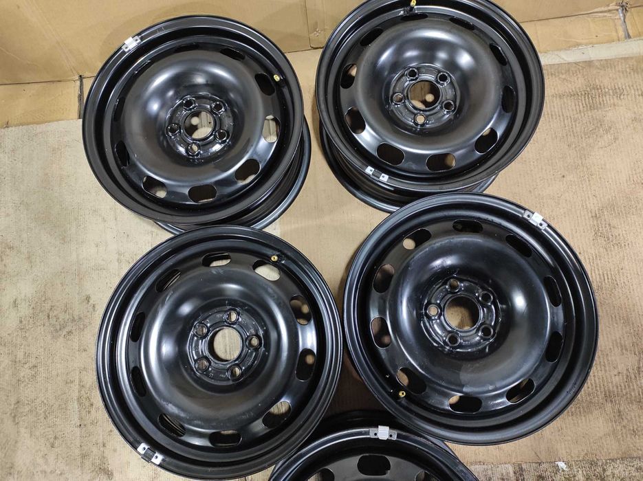 Як Нові сталеві Диски 5х100 R15 Golf, Skoda Octavia, Bora, Fabia, Polo