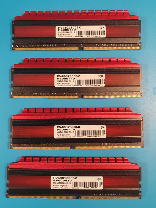 Pamięć RAM Patriot Viper 4 Series, 4GB DDR4 (PV48G280C6K)
