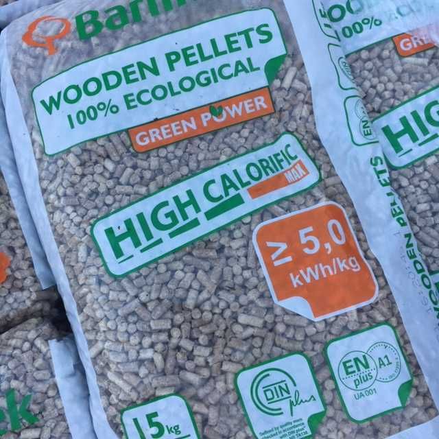 Pellet BARLINEK -  6 mm  (worek 15 kg) (dostepny od reki)