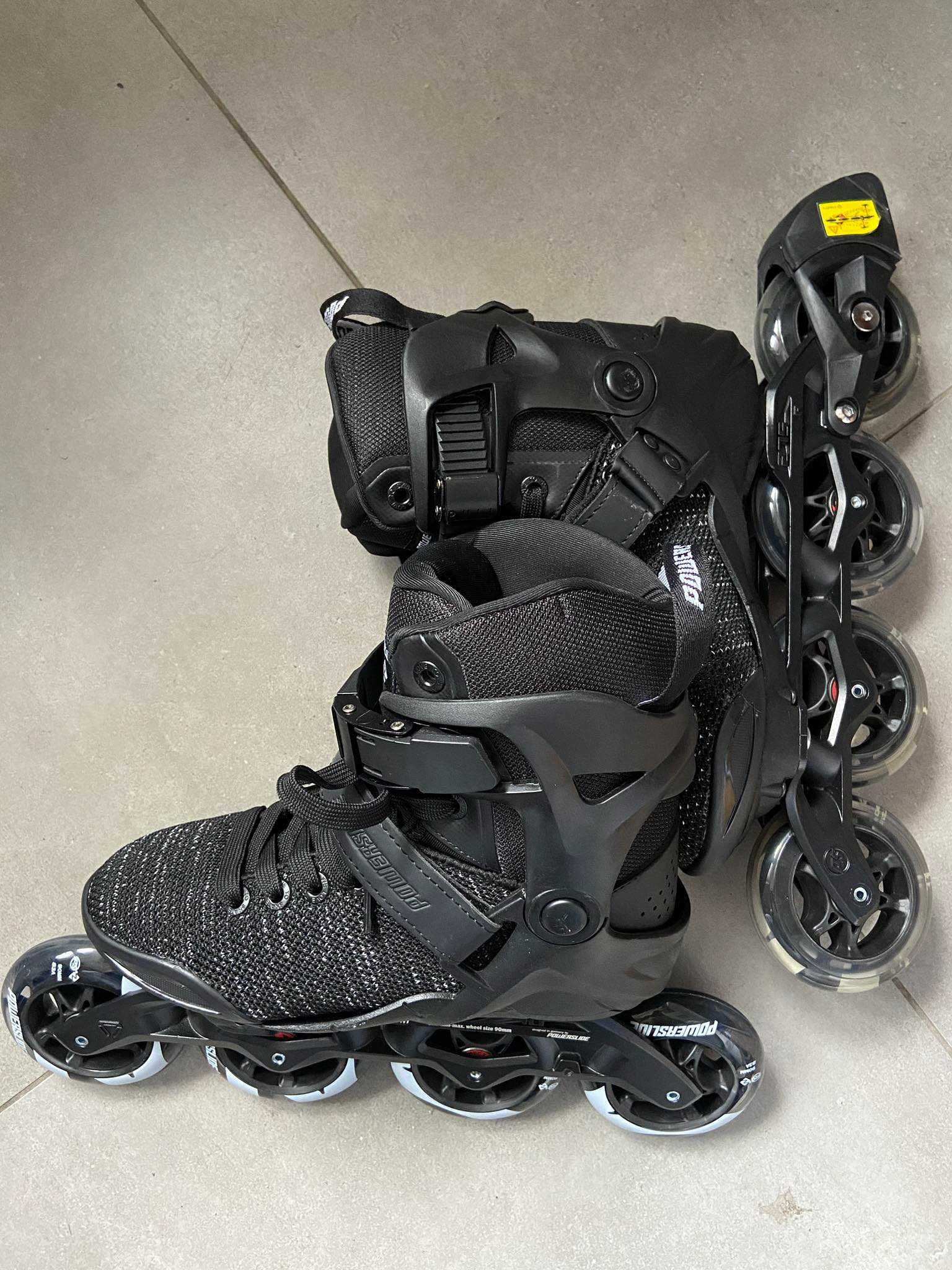 Rolki Powerslide Xenon black 90