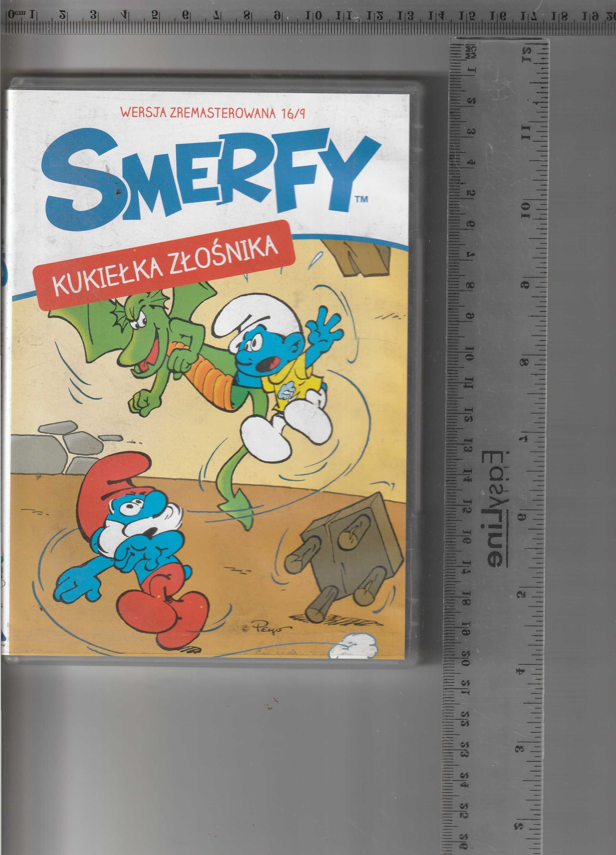 Smerfy Kukiełka złośnika DVD