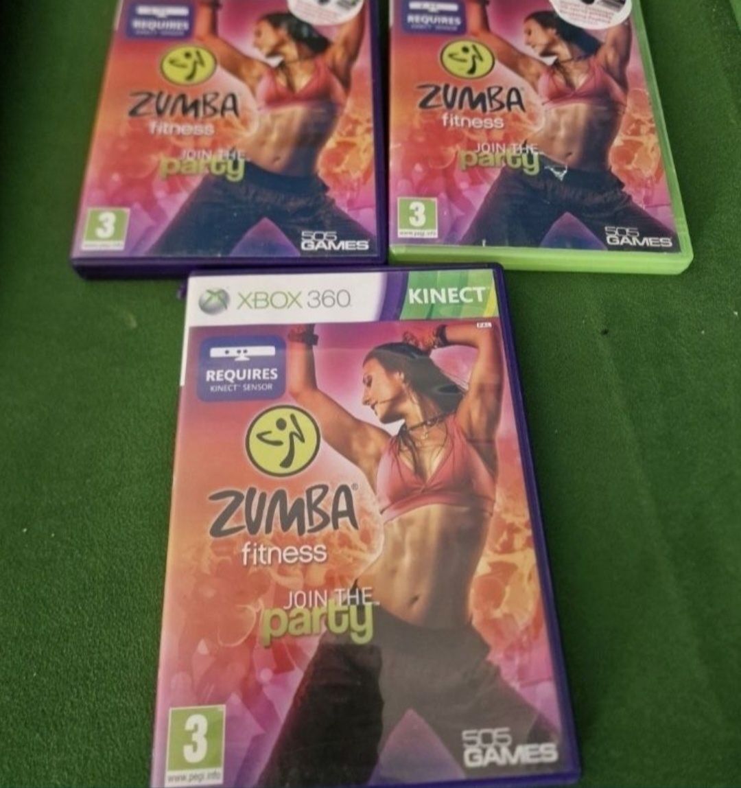 Zumba Kinect fitness join the Party xbox 360 kinect taniec x360