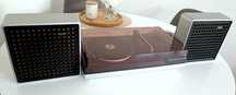 Gramofon Vintage PHILIPS 22GF 614 z kolumnami