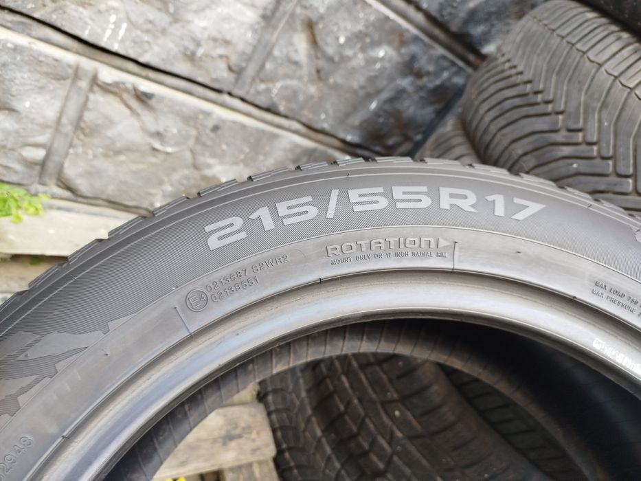 Шини зимові 215-55-17 Nokian з Німечини
