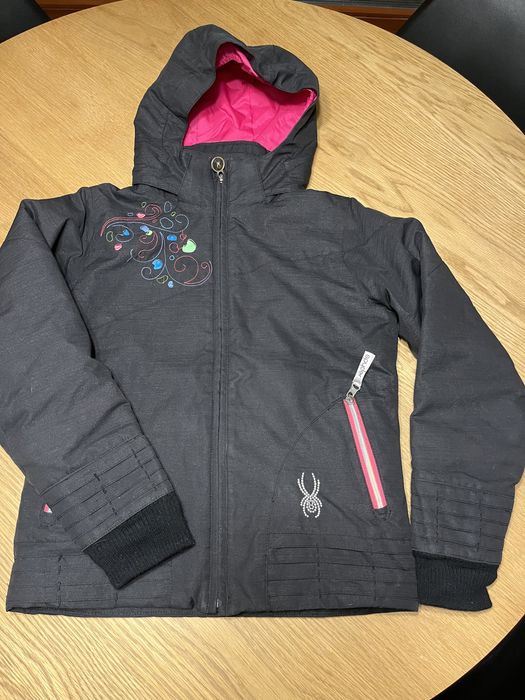 Kurtka zimowa narciarska dziewczęca SPYDER  Rozm 10 lat na 140