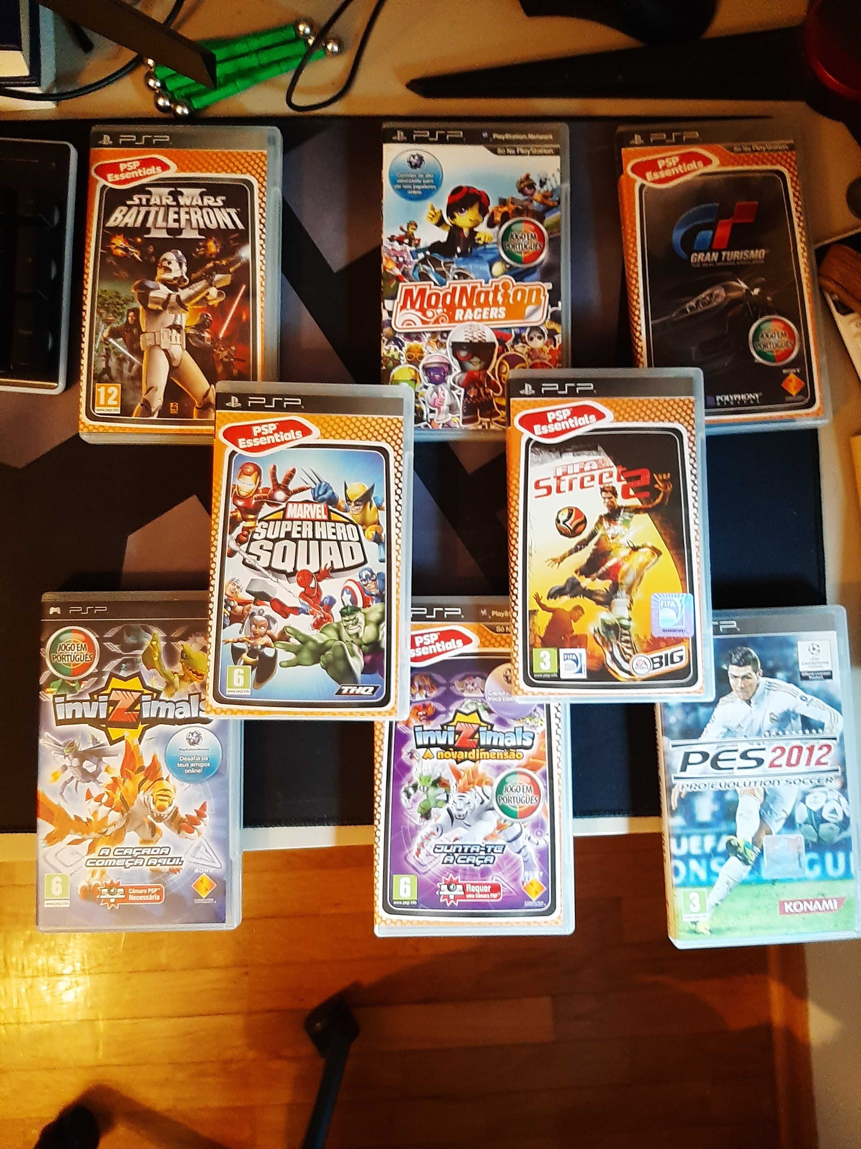 PSP Street + Câmera + 8 Jogos