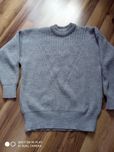 Sweter damski popiel