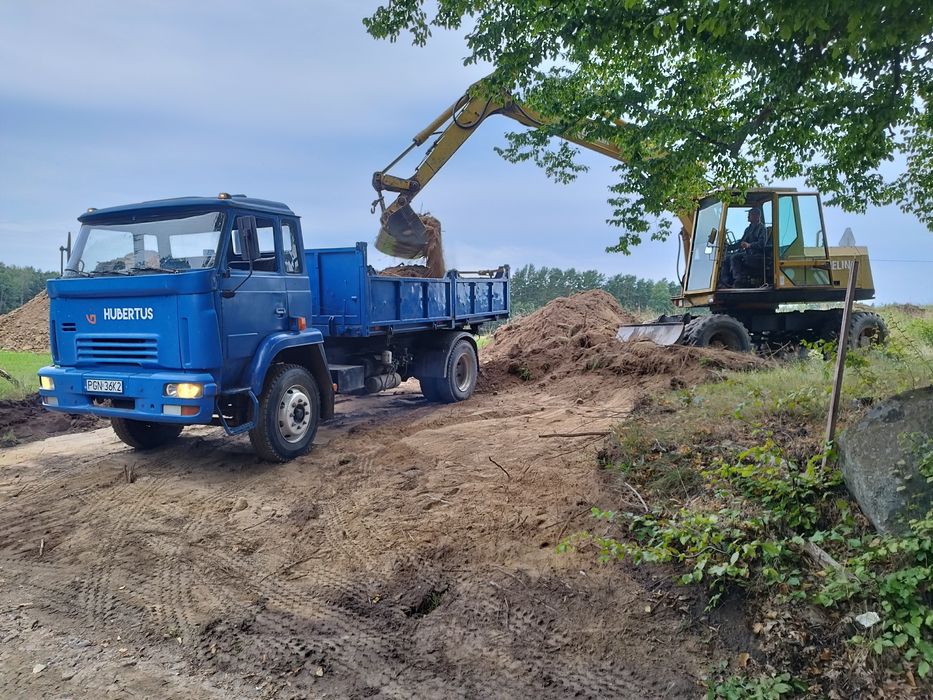 Usługi koparka kołowa, wynajem